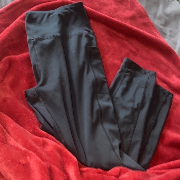 Beverly Hills polo  club high waisted cropped leggings Sz XL - Picture 5 of 11